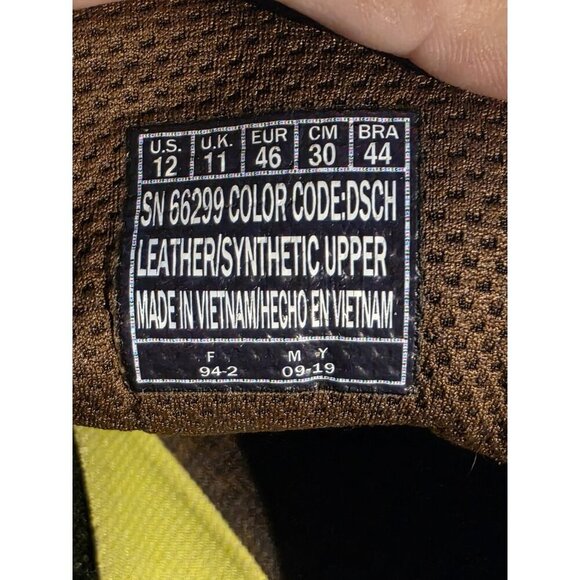 Skechers Mens 12 Classic Fit air cooled memory foam SN66299 color: DSCH, Brown - Picture 8 of 8